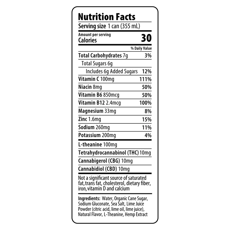 Original Lime 10mg / 8 CANS